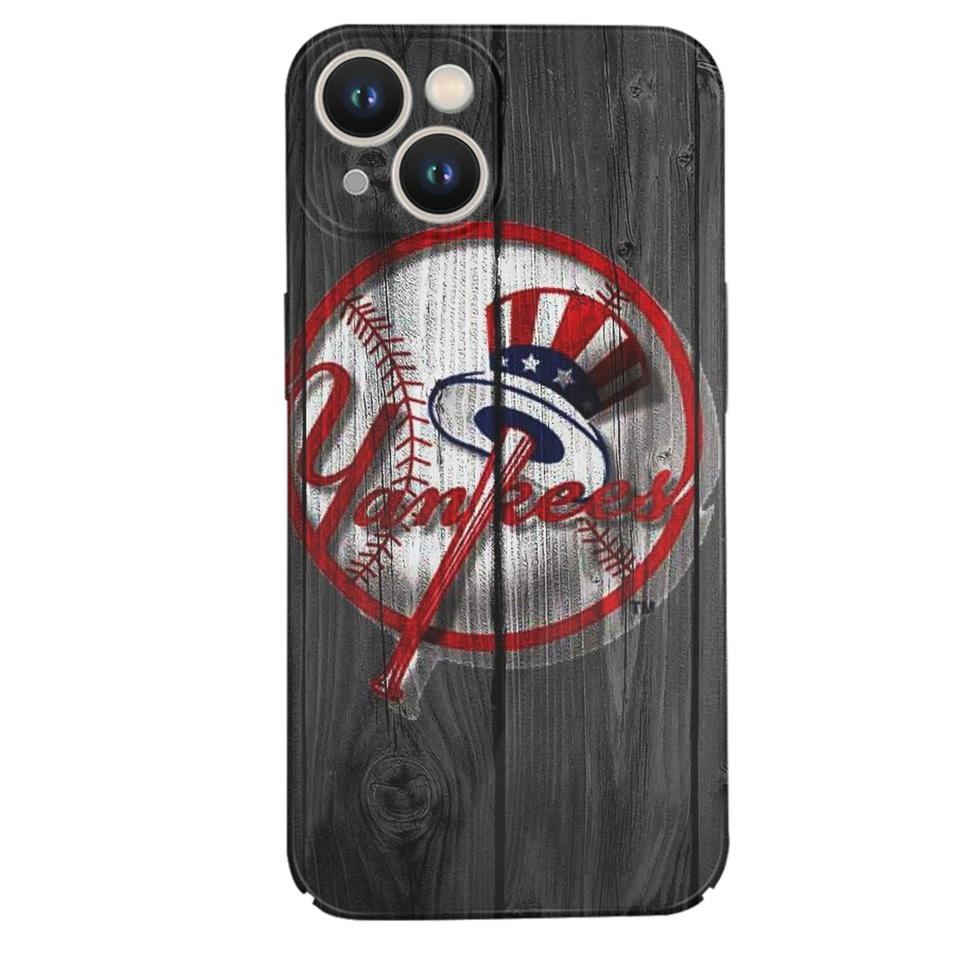 New York Yankees 131 IPhone 14 Series Full-Cover Hard Case – Shockproof With Raised Camera Protection – Precise Cutouts, Wireless Charging Compatible – Durable, Anti-Yellowing, Easy To Clean